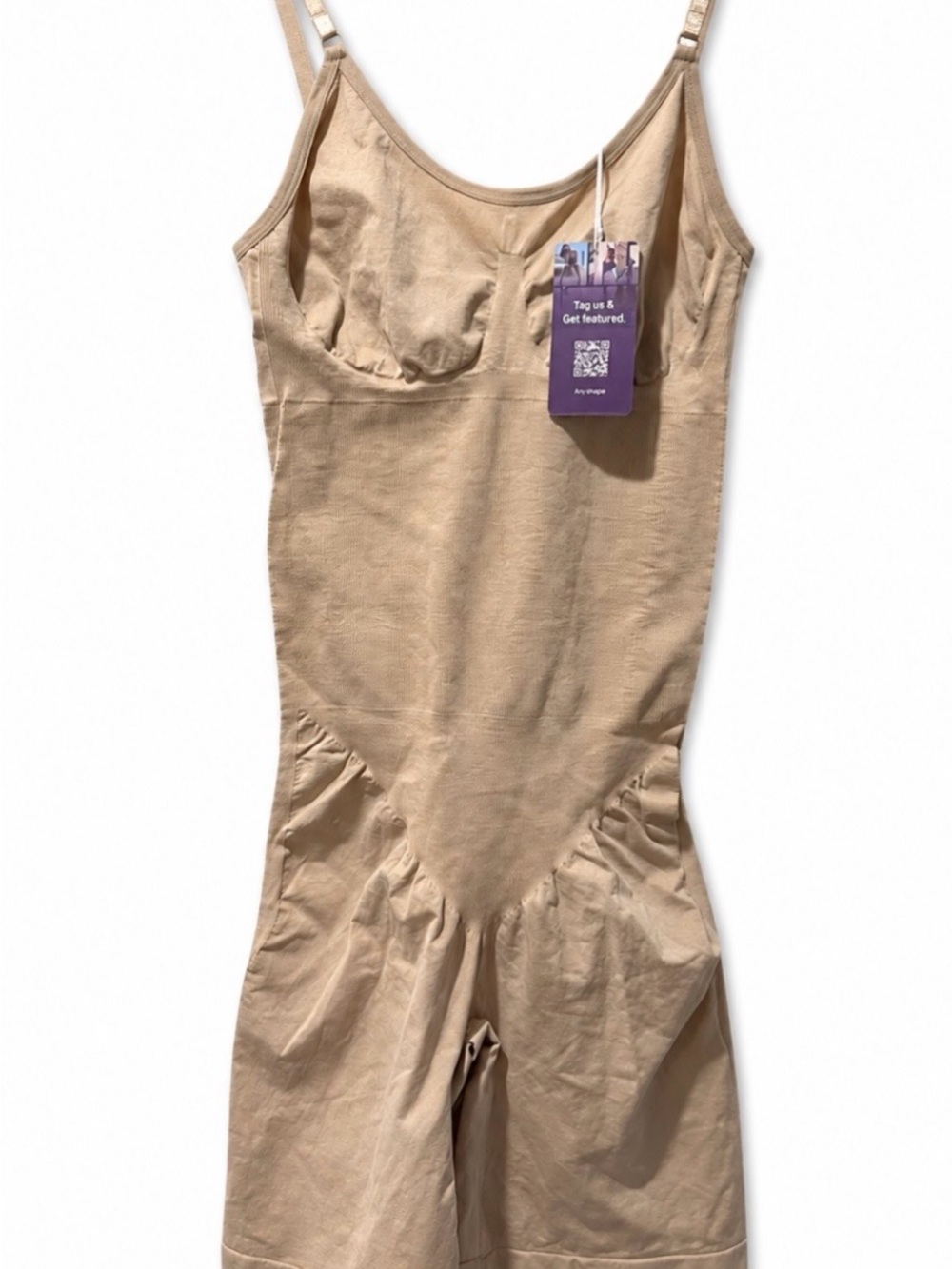 Everyday Nude Shaping Bodysuit with Adjustable Straps